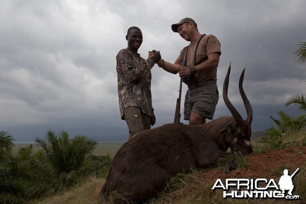 Hunting Ssese Island Sitatunga in Uganda