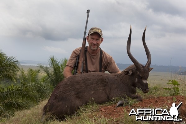 Hunting Ssese Island Sitatunga in Uganda