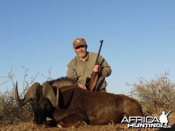 Hunting Black Wildebeest in Namibia