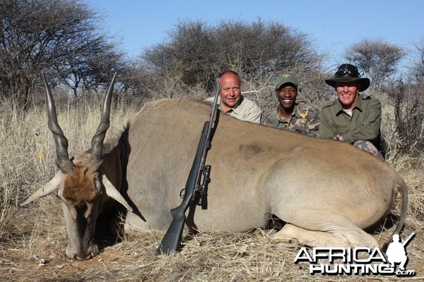 Hunting Cape Eland in Namibia