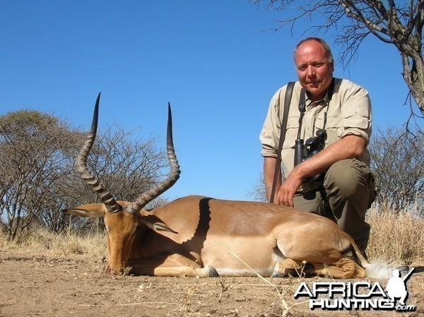 Hunting Impala in Namibia