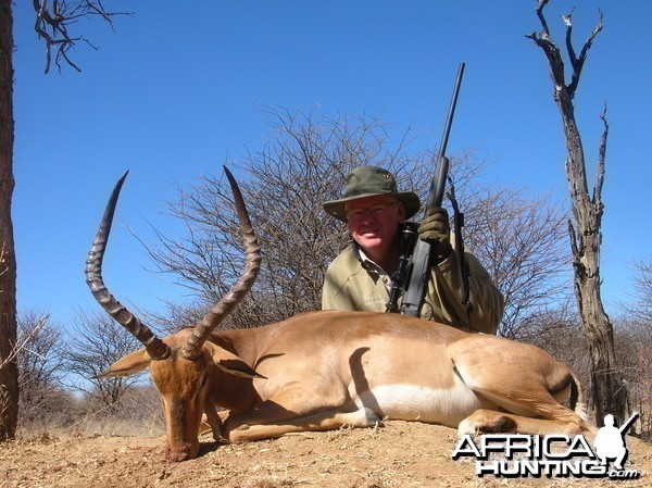 Hunting Impala in Namibia