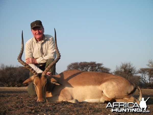 Hunting Impala in Namibia