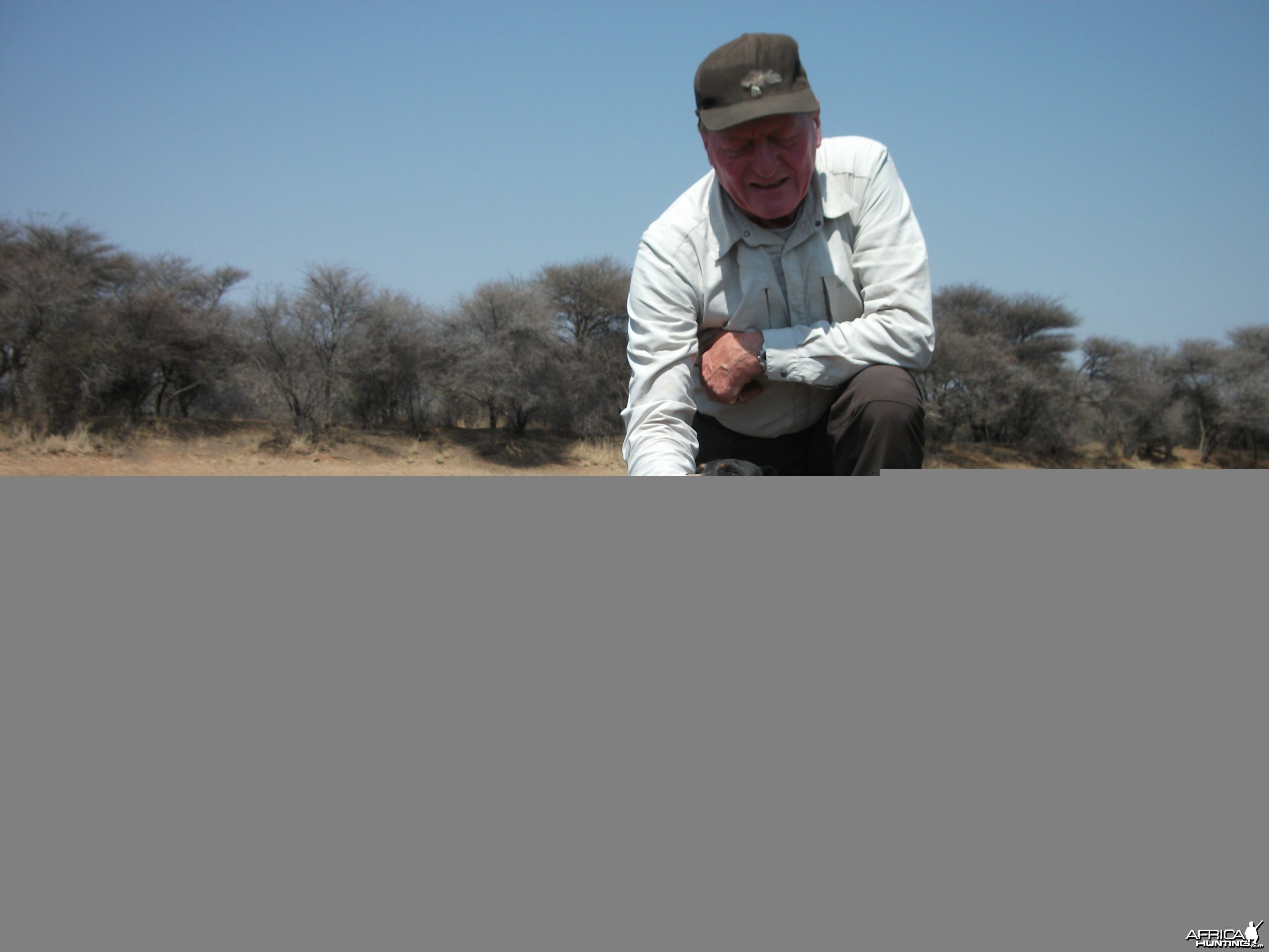 Hunting Warthog in Namibia