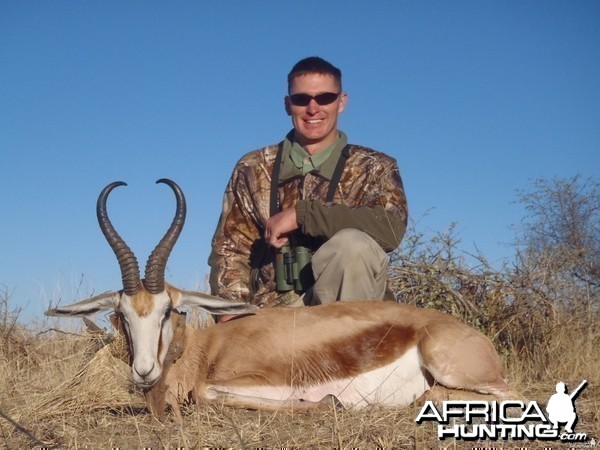 Hunting Springbok Namibia