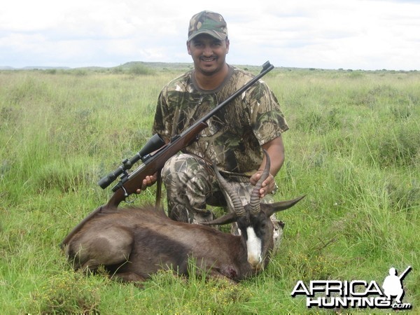 Hunting Black Springbuck