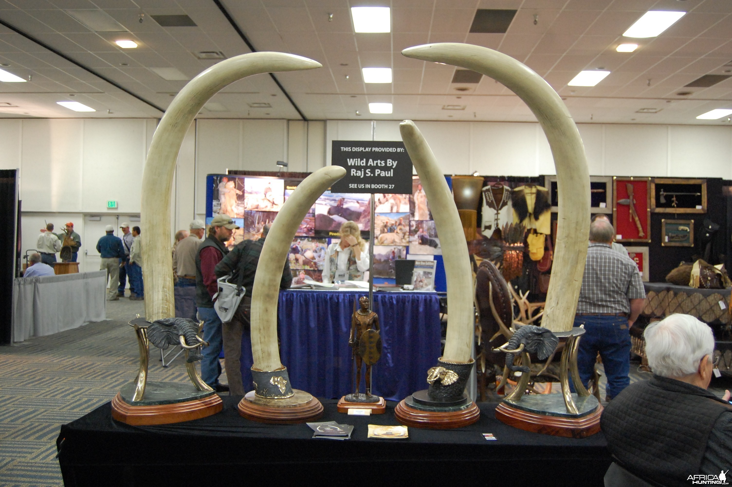 Taxidermy at Safari Club International Convention