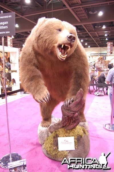 Taxidermy at Safari Club International Convention