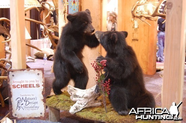 Taxidermy at Safari Club International Convention