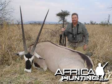 Hunting Gemsbok in Namibia