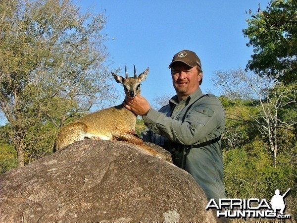 Klippspringer Hunt at Savuli Ranch, The Save, Zimbabwe