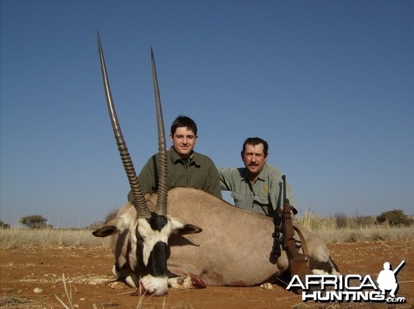 Hunting Gemsbok 40 inch Bull