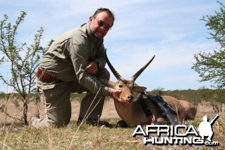 Hunting Common Reedbuck