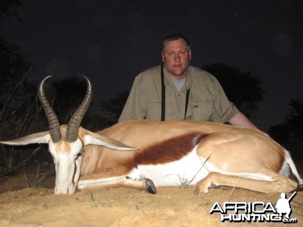 Hunting Springbok