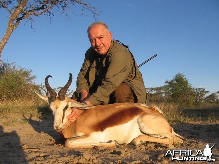 Hunting Springbok