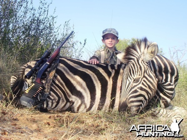 My son's first African animal he's was 7 at the time