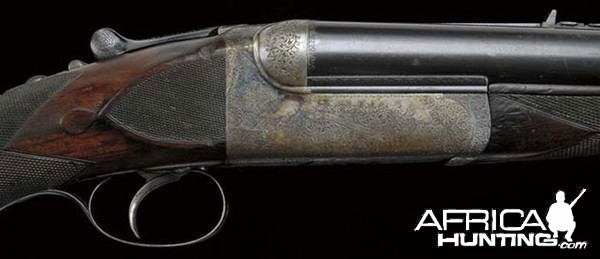 Ernest Hemingway's .577 Nitro Express Double Rifle by Westley Richards