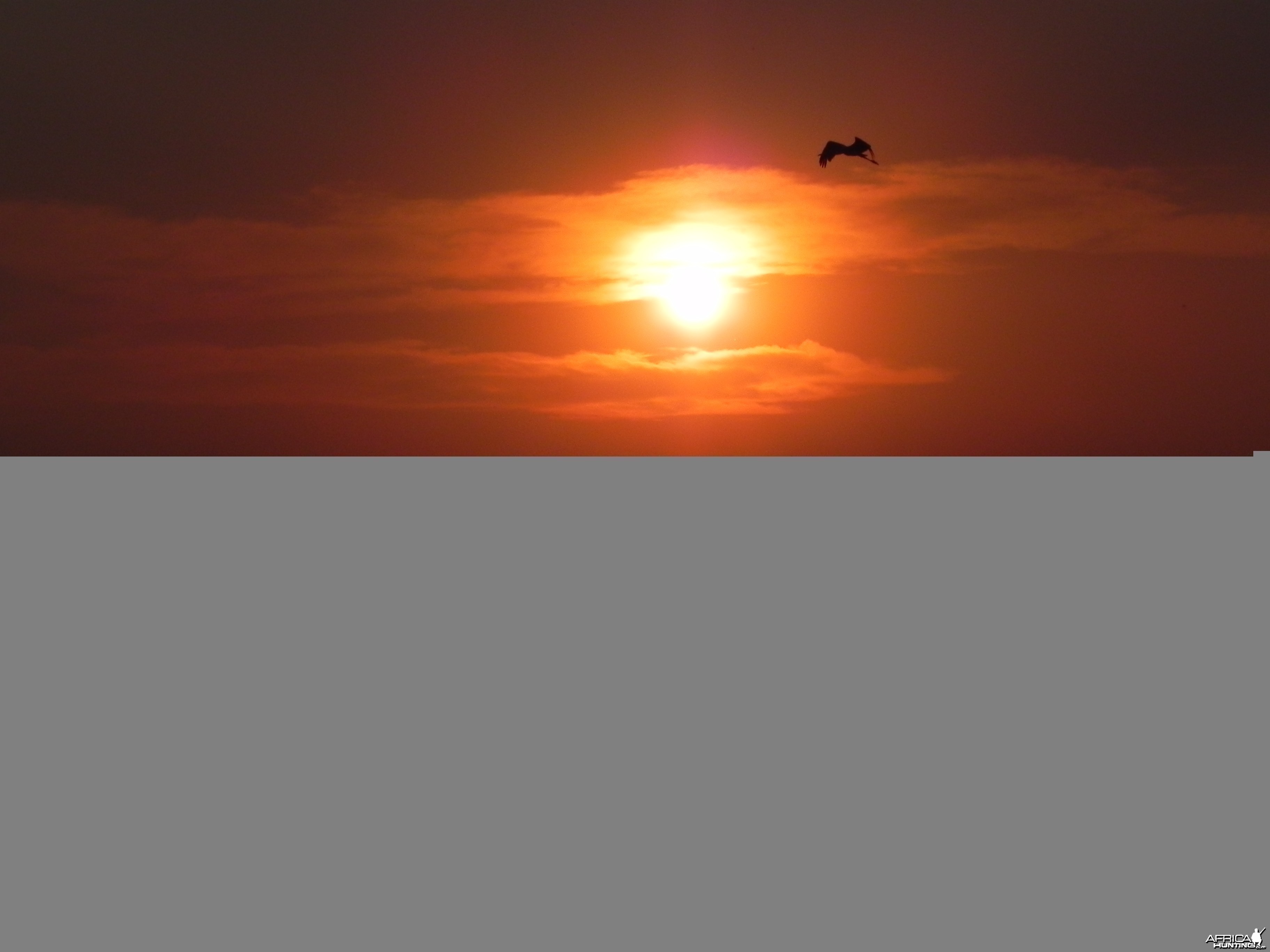Sunset Caprivi Namibia