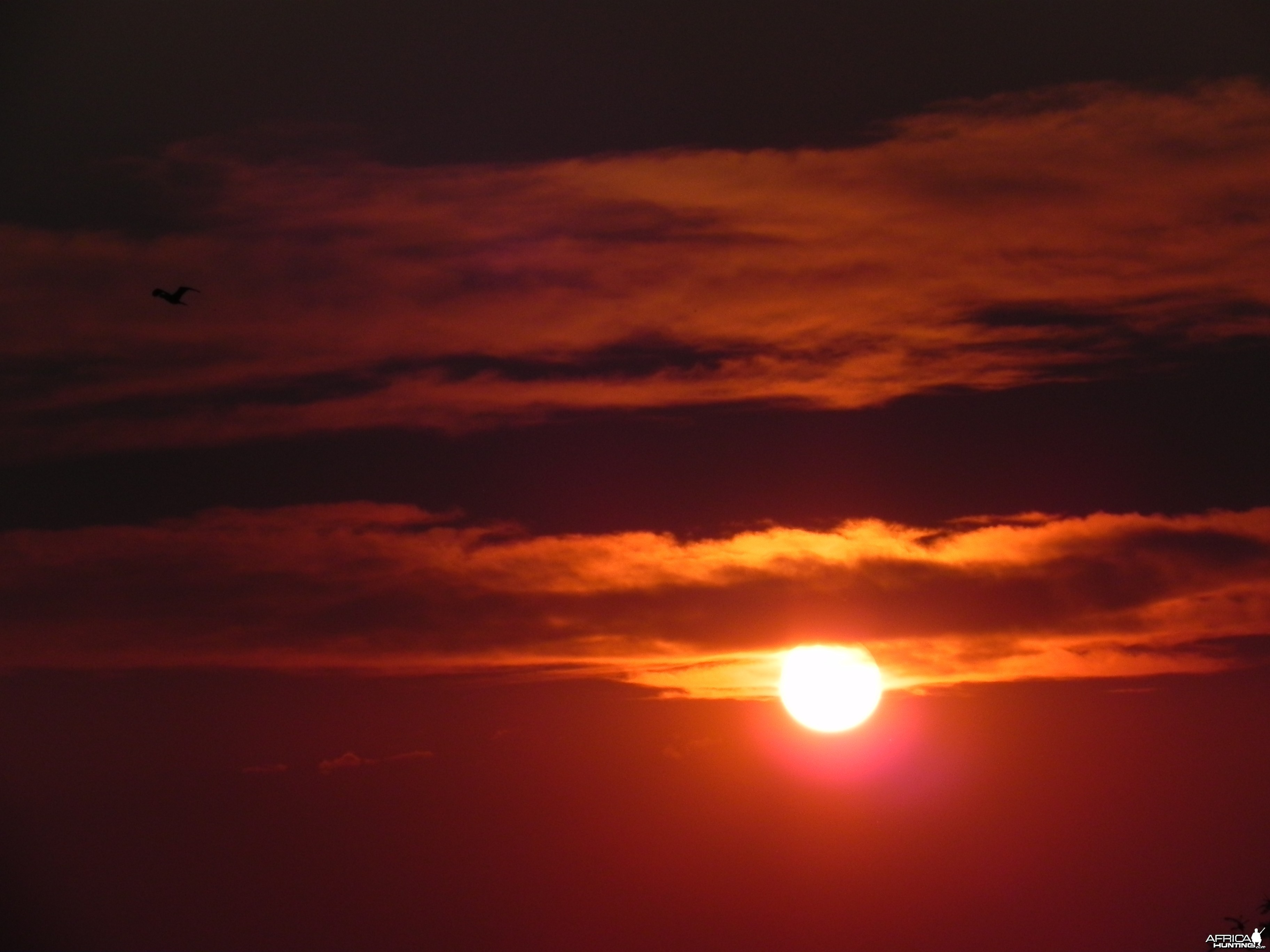 Sunset Caprivi Namibia