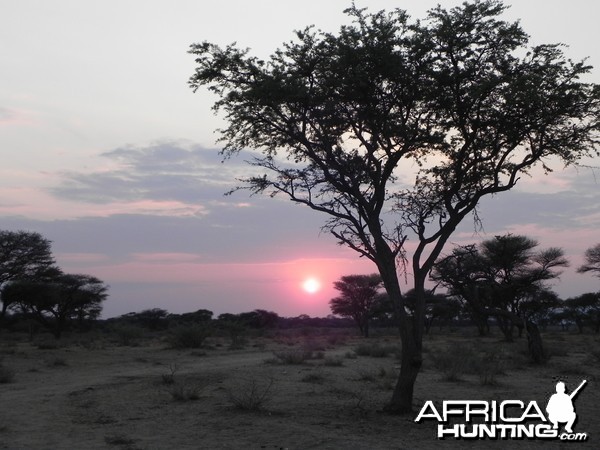 Sunset Namibia