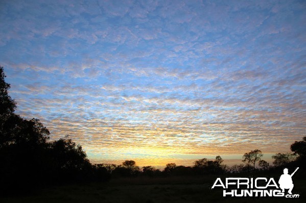 Sunset in Zambia