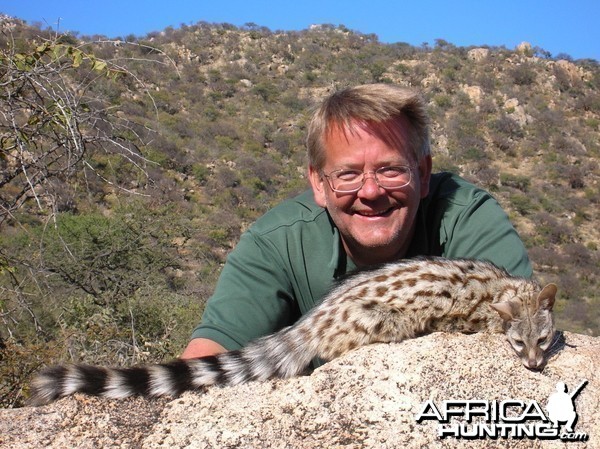 Hunting Genet in Namibia