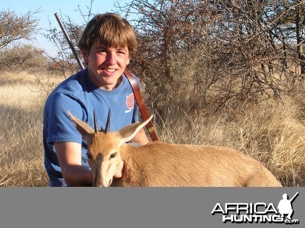 Hunting Duiker in Namibia