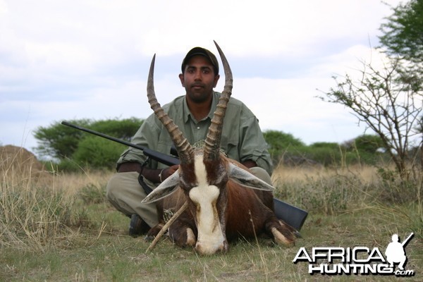 Hunting Blesbok in Namibia