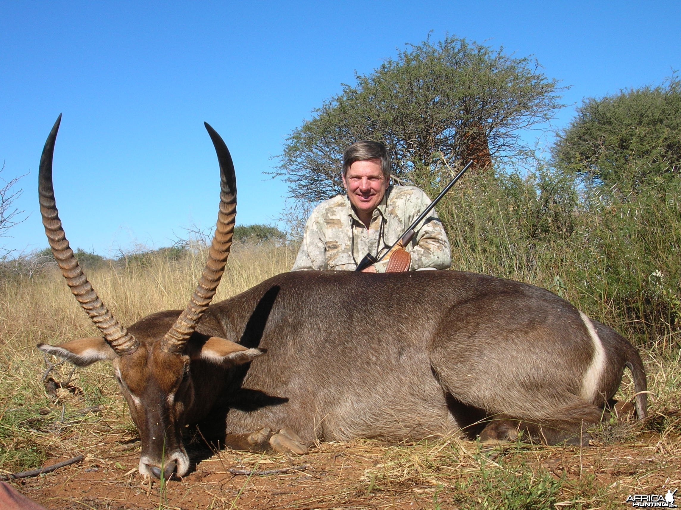 Hunting Waterbuck in Namibia