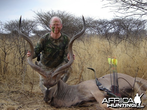 Bowhunting Kudu in Namibia