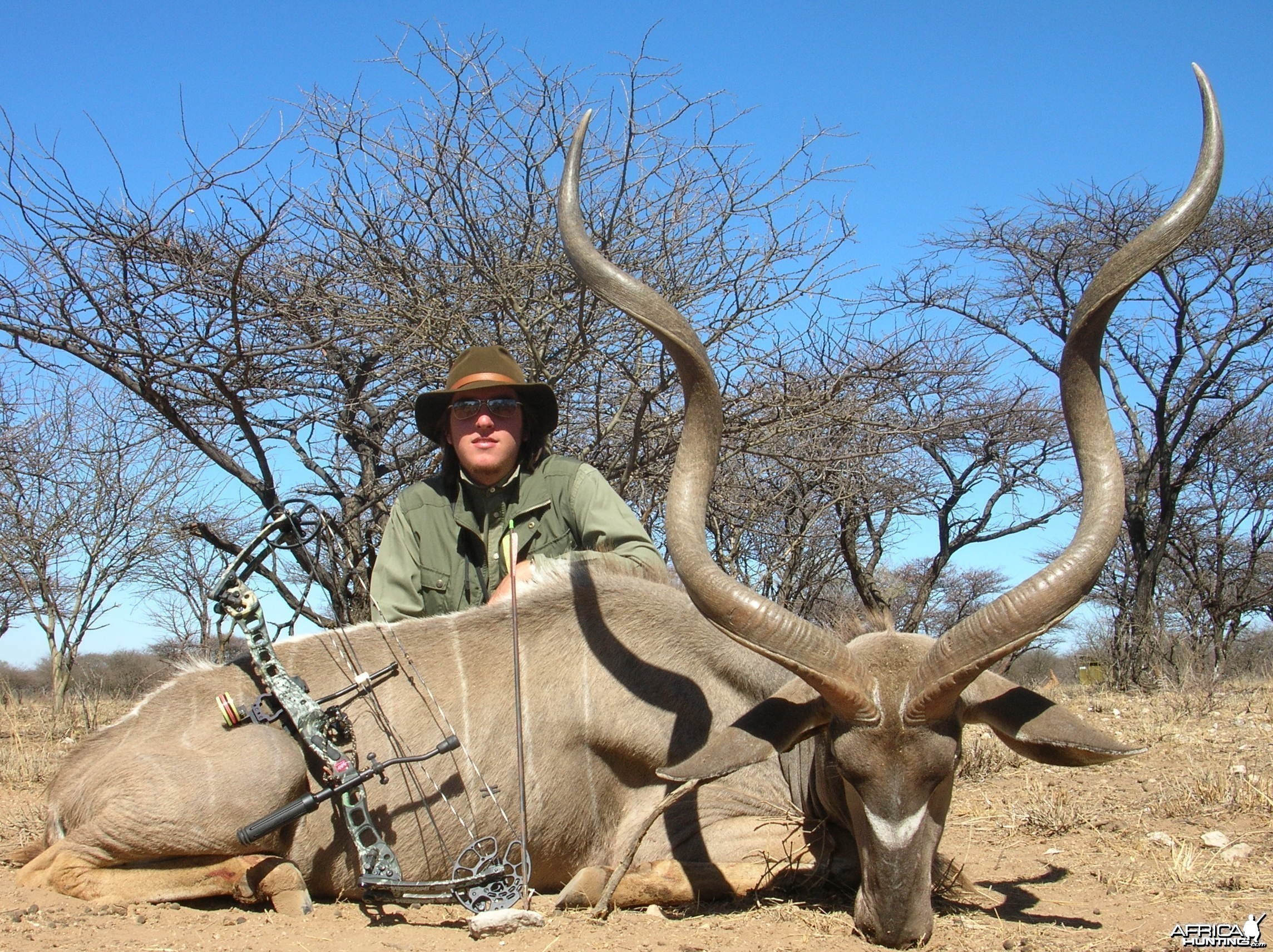 Bowhunting Kudu in Namibia