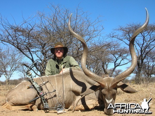 Bowhunting Kudu in Namibia