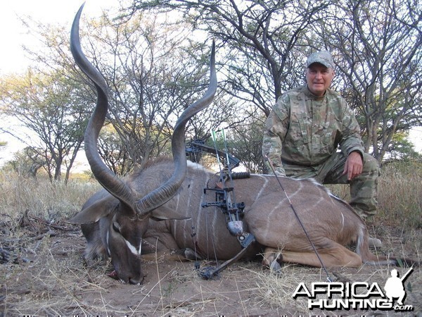 Bowhunting Kudu in Namibia