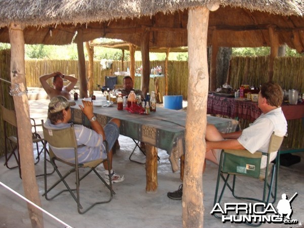 Around the table in Gokwe South Concession Zimbabwe