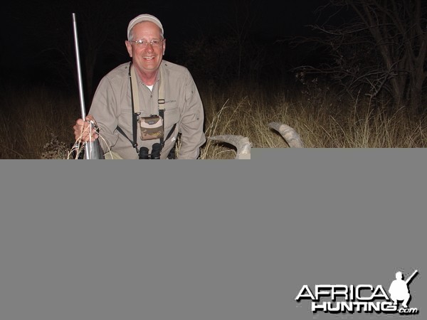 Hunting Red Hartebeest in Namibia