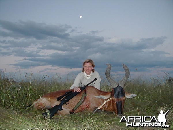 Hunting Red Hartebeest in Namibia