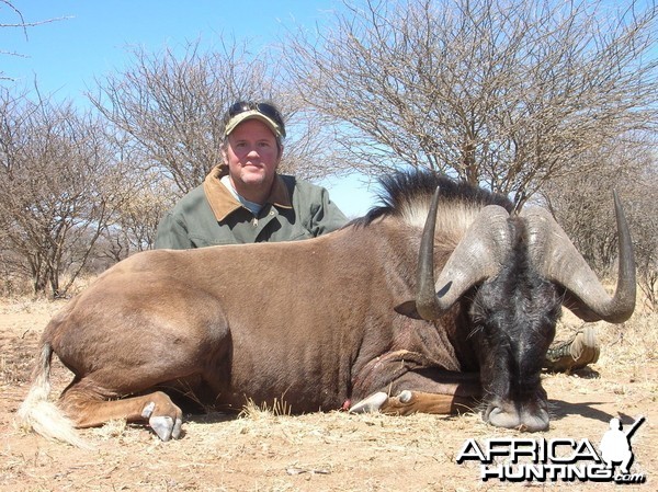 Hunting Black Wildebeest in Namibia