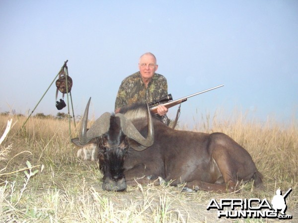 Hunting Black Wildebeest in Namibia