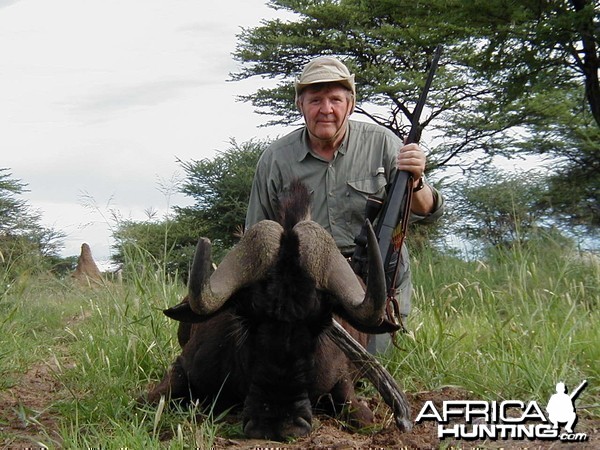 Hunting Black Wildebeest in Namibia