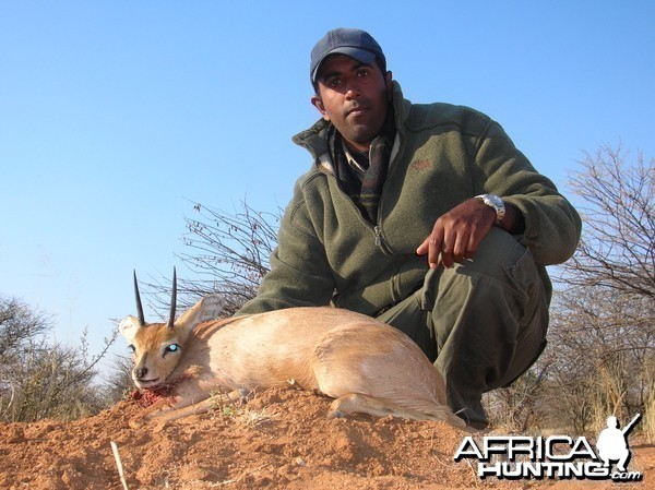 Hunting Steenbok in Namibia