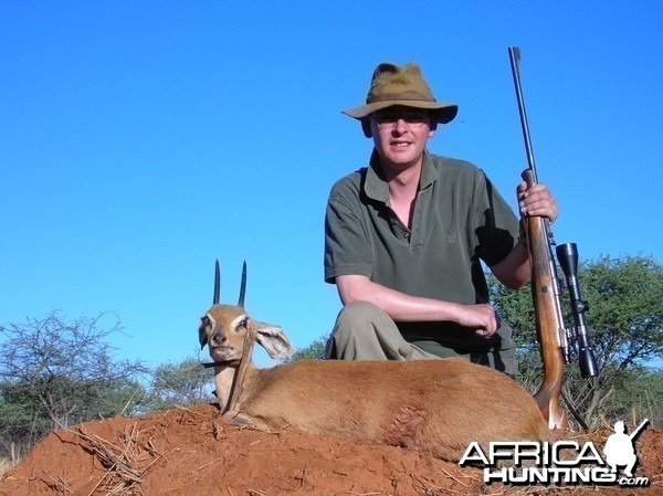 Hunting Steenbok in Namibia