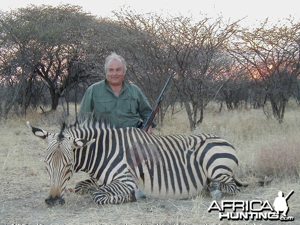 Hunting Hartmann's Mountain Zebra in Namibia