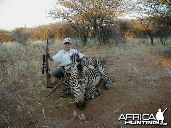 Hunting Hartmann's Mountain Zebra in Namibia