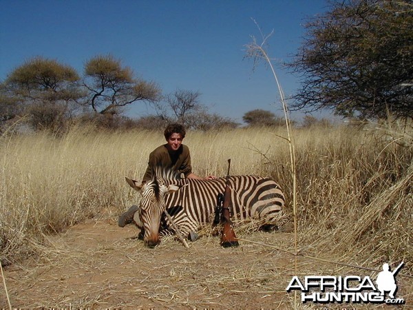 Hunting Hartmann's Mountain Zebra in Namibia