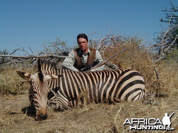 Hunting Hartmann's Mountain Zebra in Namibia