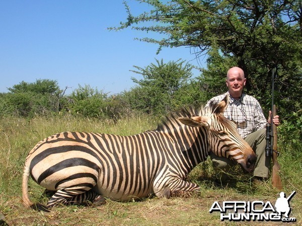 Hunting Hartmann's Mountain Zebra in Namibia