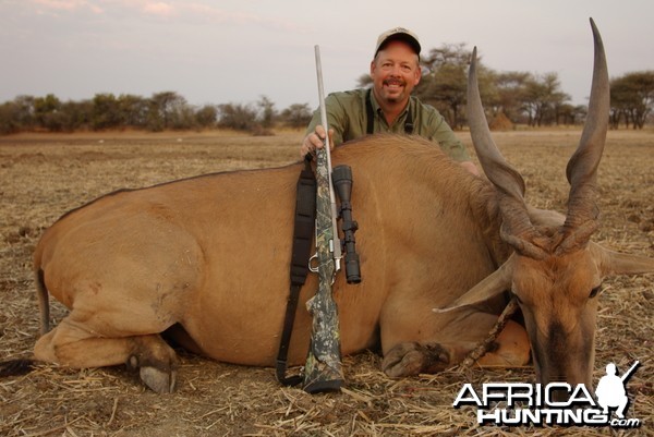 Hunting Cape Eland in Namibia