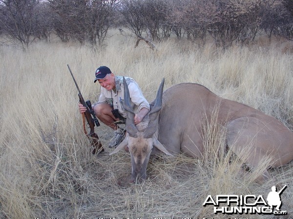 Hunting Cape Eland in Namibia