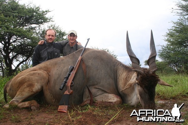 Hunting Cape Eland in Namibia