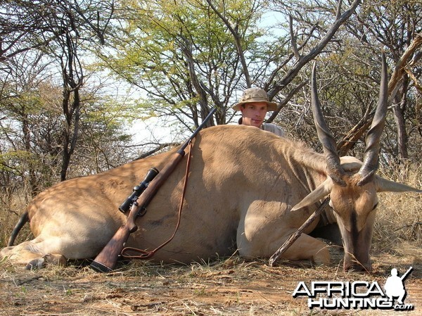 Hunting Cape Eland in Namibia